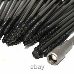 Black Hex Head Landscape Sleeper Screws Fixings / Timberlok, Timberfast, Timberfix