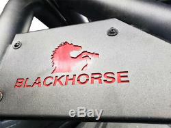 Black Horse 2007-2020 Toyota Tundra Roll Bar bed cargo rack sport head RB001BK