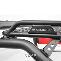Black Horse Fits 07-20 Toyota Tundra Roll Bar Bed Cargo Sport Head Rack RB-BA1B