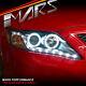 Black Led Drl & Ccfl Angel Eyes Projector Head Lights For Toyota Camry 10-12