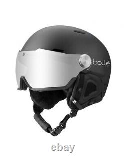 Bollé Might Visor Snowsport/Ski Helmet Black Matt Unisex S 52-55cm Brand New