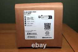 Brand NEW UN opened Boxed Manfrotto MVH500AH Pro Fluid Video Head with Flat Base