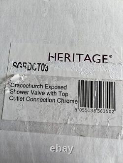 Brand New Boxed Heritage Gracechurch Exposed Shower Valve + Accessories As Shown