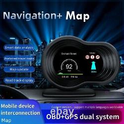 Brand New F9 Head Up Display Kits Multiple Functions OBD2 Projector Turbo