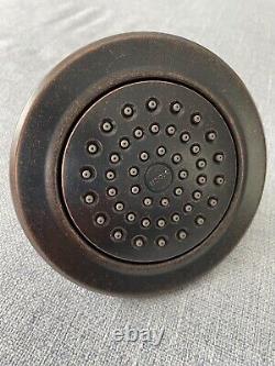 Brand New, Moen Oil Rubbed Bronze Wall Mount Shower Head, 2.5 GPM, 5 inch