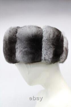 Brand New Ranched Chinchilla Fur Headband Head Wrap Women Woman