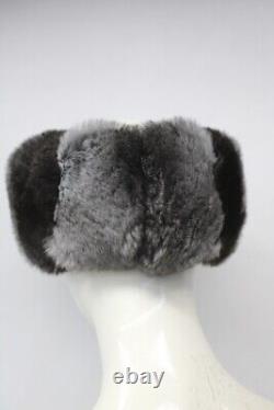 Brand New Ranched Chinchilla Fur Headband Head Wrap Women Woman