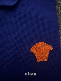 Brand New VERSACE MEDUSA HEAD POLO With Tags All Authentication LARGE