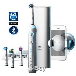 Braun Oral-B Genius 9000 Toothbrush Bluetooth, 4 Brush Heads, 2 Year Warranty