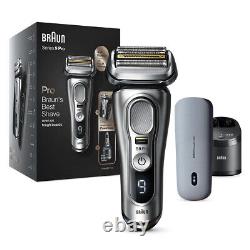 Braun Series 9 Pro Shaver with Cleaning, Charging Station & Power Case 9477cc