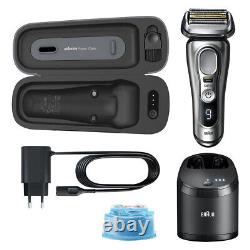 Braun Series 9 Pro Shaver with Cleaning, Charging Station & Power Case 9477cc