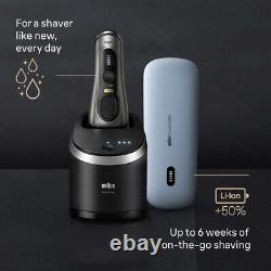 Braun Series 9 Pro+ Shaver with Cleaning, Charging Station & Power Case 9575cc