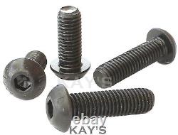 Button Head Screws Allen Key Bolts Self Colour 10.9 High Tensile M8 M10 M12