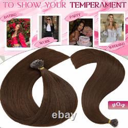 CLEARANCE 200S Thick Full Head Nano Ring Remy Human Hair Extensions Micro Loop g