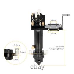 CO2 Laser Head Set 1st 2nd Mirror Mount with Water Cooling Interface 150W Laser