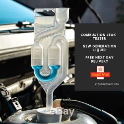 COMBUSTION LEAK TESTER KIT CO2 PETROL HEAD GASKET TEST FLUID BLOCK 2min Test