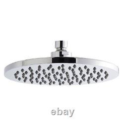 Calla Round Concealed 2 Way 3 Dial Thermostatic Valve Shower Head And Handset