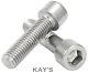 Cap Head Screws A2-70 Stainless Steel Allen Key Bolts M4 M5 M6 M8 M10 Din 912