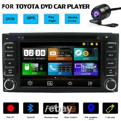 Car DVD Player For Toyota Landcruiser Prado Hilux Stereo Head Unit Radio AU Map