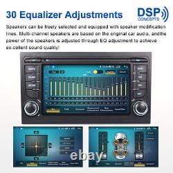 Car Stereo GPS Radio Android 12.0 CarPlay WiFi 8-Core DSP RDS For Audi A4 S4 RS4