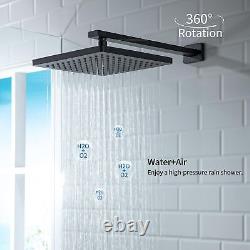 Casta Diva Shower System incl. 10'' Square Rain Shower Head Handheld Shower Sp
