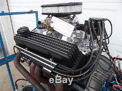 Chevy 383 Turn Key Roller Stroker Engine Black Thunder Series Crate Motor