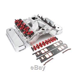 Chevy BBC 454 Hyd FT Cylinder Head Top End Engine Combo Kit Polished