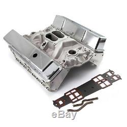 Chevy SBC 350 Straight Plug Hyd FT Cylinder Head Top End Engine Combo Kit