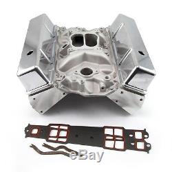 Chevy SBC 350 Straight Plug Hyd FT Cylinder Head Top End Engine Combo Kit