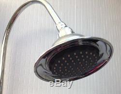 Clawfoot Tub Add A Shower Rx2300j Jumbo With Shower Rings And Jumbo Shower Head