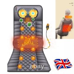 Comfier Full Body Massage Mat Heat-Back Massage Mattress Shiatsu Remote 30 Heads