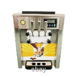 Commercial Triple Head Ice Cream Machine FREE UK POSTAGE