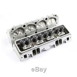 Complete Aluminum Cylinder Heads SBC Chevy 350 190cc 64cc 2.02/1.60 Angle