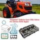 Complete Cylinder Head & Full Gasket Kit Compatible With Kubota D1703 Engine Bt