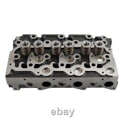 Complete Cylinder Head & Full Gasket Kit Compatible With Kubota D1703 Engine BT