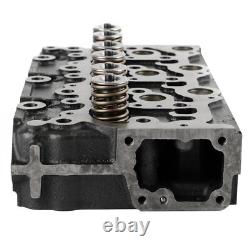 Complete Cylinder Head & Full Gasket Kit Compatible With Kubota D1703 Engine BT