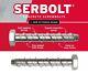 Concrete Screwbolts Masonry Anchor Bolts Multifix Serbolts New Extended Range