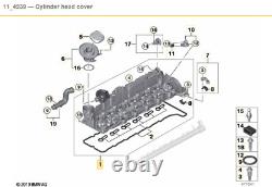 Cylinder Head Engine Valve Cover 11128507607 Bmw 3 4 5 6 7 Series X3 F25 X4 F26