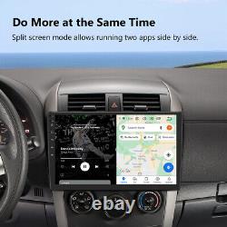 DAB+ Q03Pro 10.1 2DIN Car Stereo Radio GPS Navi Head Unit WiFi Android 10 8Core