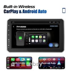 DAB+ Single Din Apple CarPlay Android 14 Rotatable Car Radio Stereo Head Unit