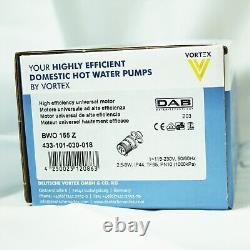 DAB Votex BWO 155 Z Domestic Hot Water Pump Digital Timer HEAD ONLY NEW