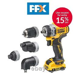 DEWALT DCD703L2T-GB 12V 2x3Ah XR BL 4 x Multi-Head Drill Driver