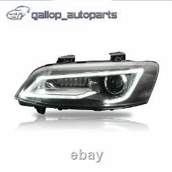 DRL LED Projector Head Lights for 06-13 Holden Commodore VE HSV SV6 SV8 S1 S2