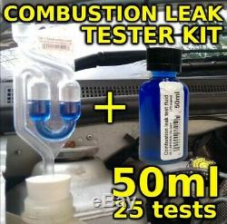DX-1 COMBUSTION LEAK BLOCK TESTER 50 ml TEST FLUID for PETROL LPG HEAD GASKET a