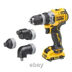 DeWalt 12V DCD703L2T XR Multi Head Drill Driver 2 X 3 AH + Tstak Case