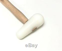 Domed Nylon Hammer Large 5 Head Plastic Mallet Forming Dapping Metalsmith 8 Oz