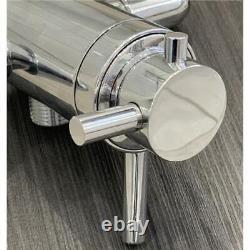 Dual Control Thermostatic Exposed Shower Mixer Valve 137mm 150mm Centres + Riser