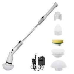 Durable Scrubber Cleaning Brush 110v 115cm Adapter Bathroom Brush Head