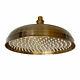 Enki, R39, 300mm Traditional Fixed Large Shower Head Bronze, Solid Brass Rose