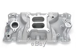 Edelbrock Performer EPS Intake Manold Chevy S283 327 350 Fits Stock Heads 2701